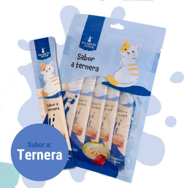 Snack Cremoso para Gatos